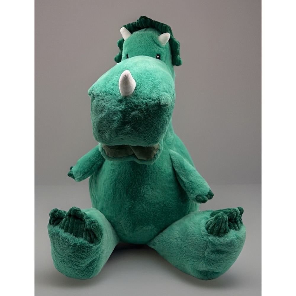 Target Gigglescape 22 Inch Green Dinosaur Stuffed Animal Plush EUC Super Soft!